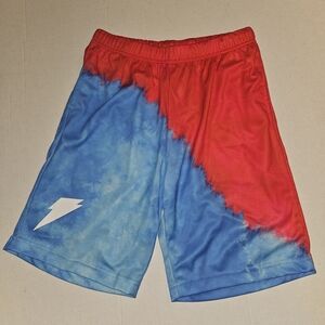 Gatorade Red and Blue Tie-Dye Men's Small Shorts